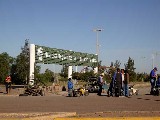 Fuballstadion im Park von Mendoza